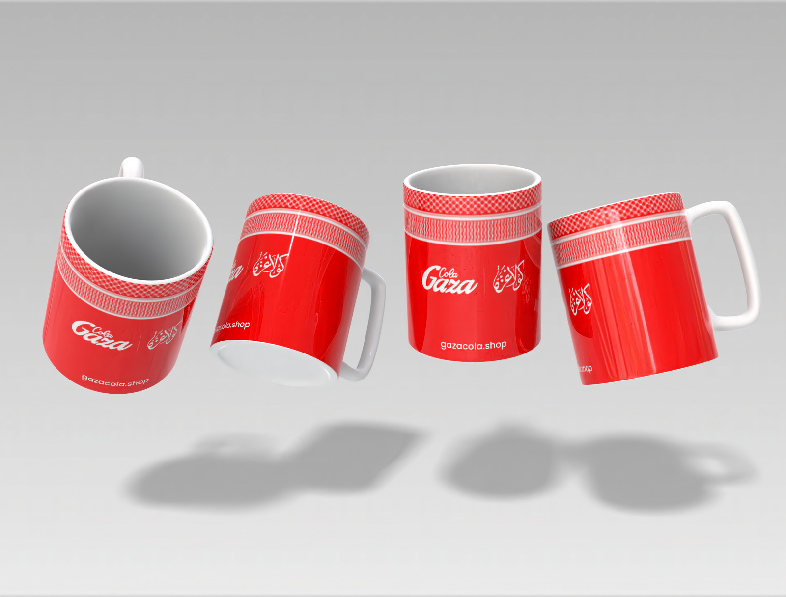 Caneca Gaza Cola